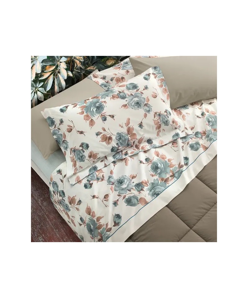 Completo Letto Matrimoniale caldo cotone BELLA - Gabel