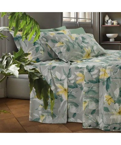Completo Letto Copriletto Matrimoniale Seta - Somma