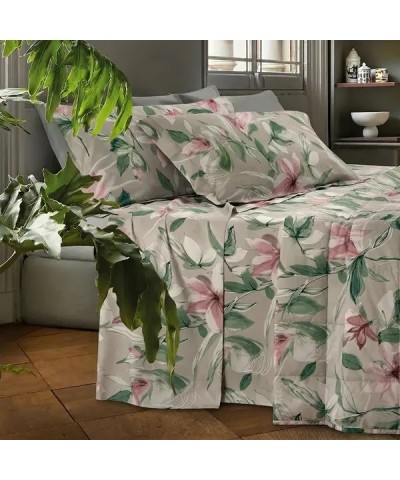 Completo Letto Copriletto Matrimoniale Seta - Somma