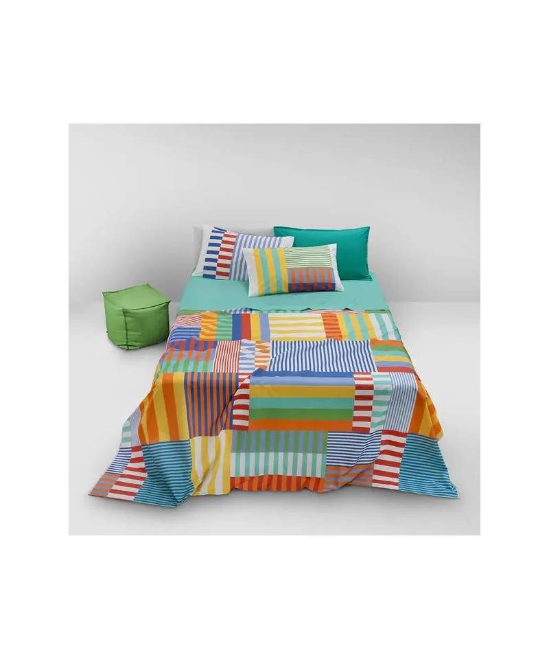 Completo Letto - Copriletto 1piazza 1/2 Vertigo - Gabel