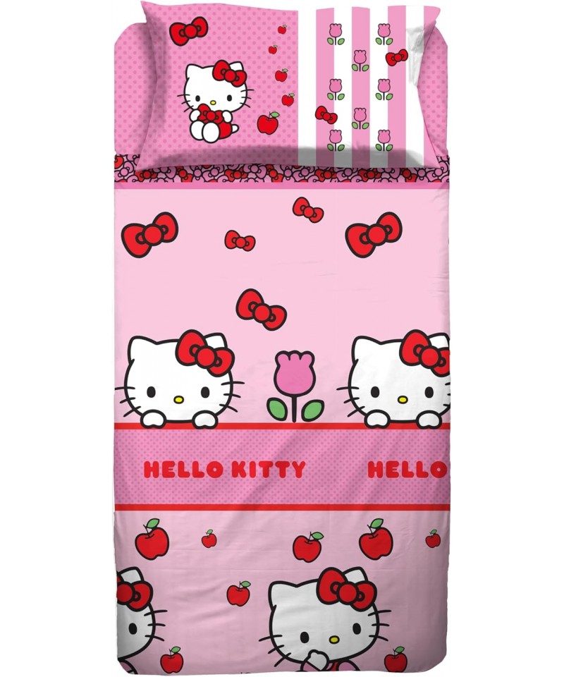 Completo Letto Singolo Hello Kitty - Hermet