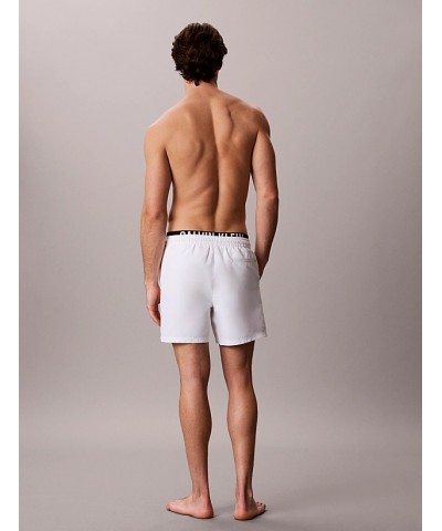 Pantaloncini da bagno corti con fascia in vita doppia - Intense Power - Calvin Klein