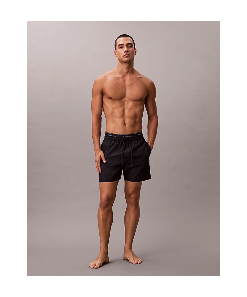 Pantaloncini da bagno con cordoncino medio - Calvin Klein Essentials