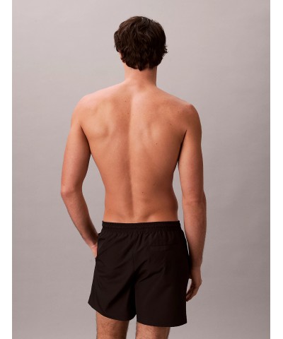 Pantaloncini da bagno con cordoncino medio - CK Monogram - Calvin Klein