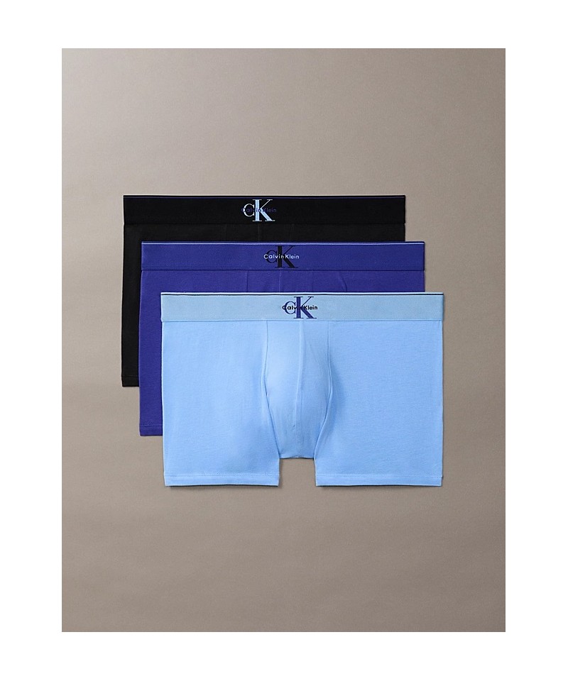 Tris Boxer corti - Graphic Monogram Cotton Stretch - Calvin Klein