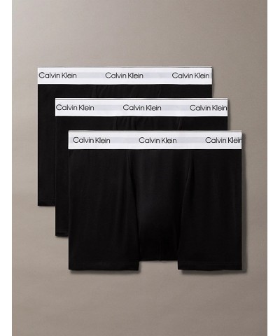 Boxer aderenti taglio relaxed in confezione da 3 - Icon Cotton Stretch - Calvin Klein