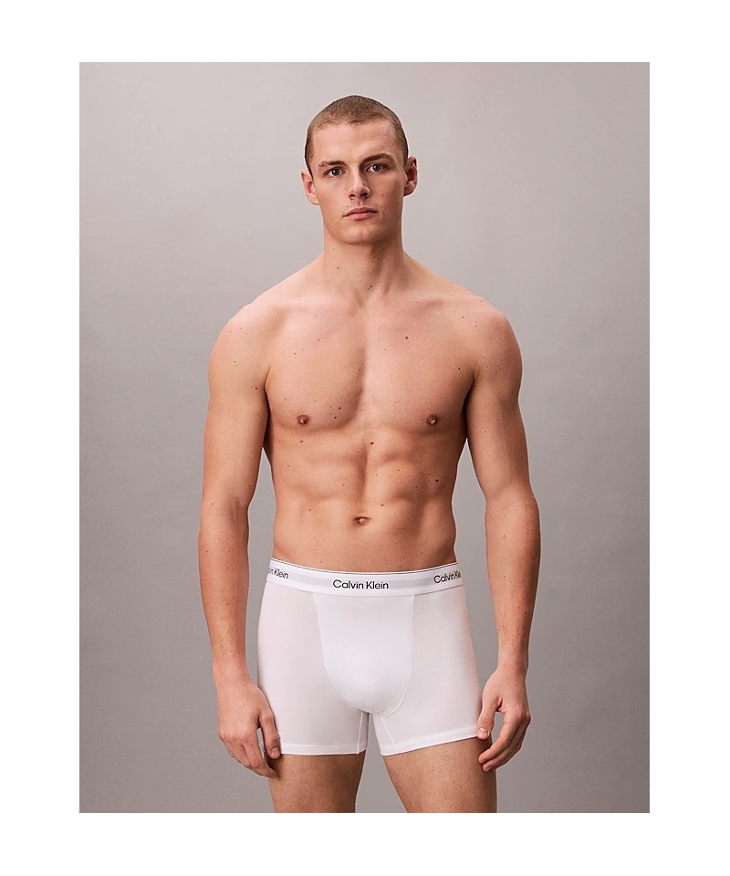 Boxer aderenti taglio relaxed in confezione da 3 - Icon Cotton Stretch - Calvin Klein