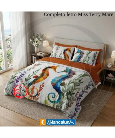 Completo Letto Matrimoniale Mare - Miss Terry