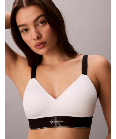 Reggiseno Brassière leggermente foderata - Icon Microfibre Stretch Graphic - Calvin Klein