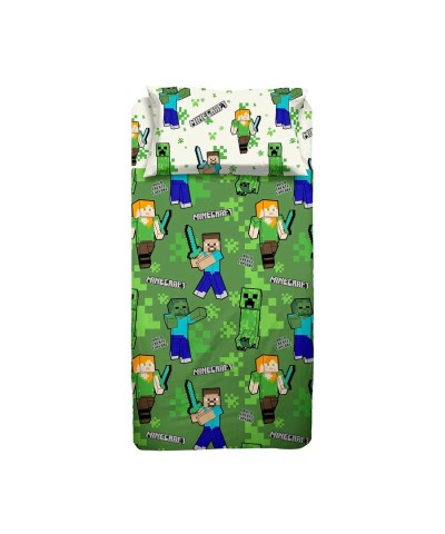 Completo Letto Singolo Minecraft - Hermet