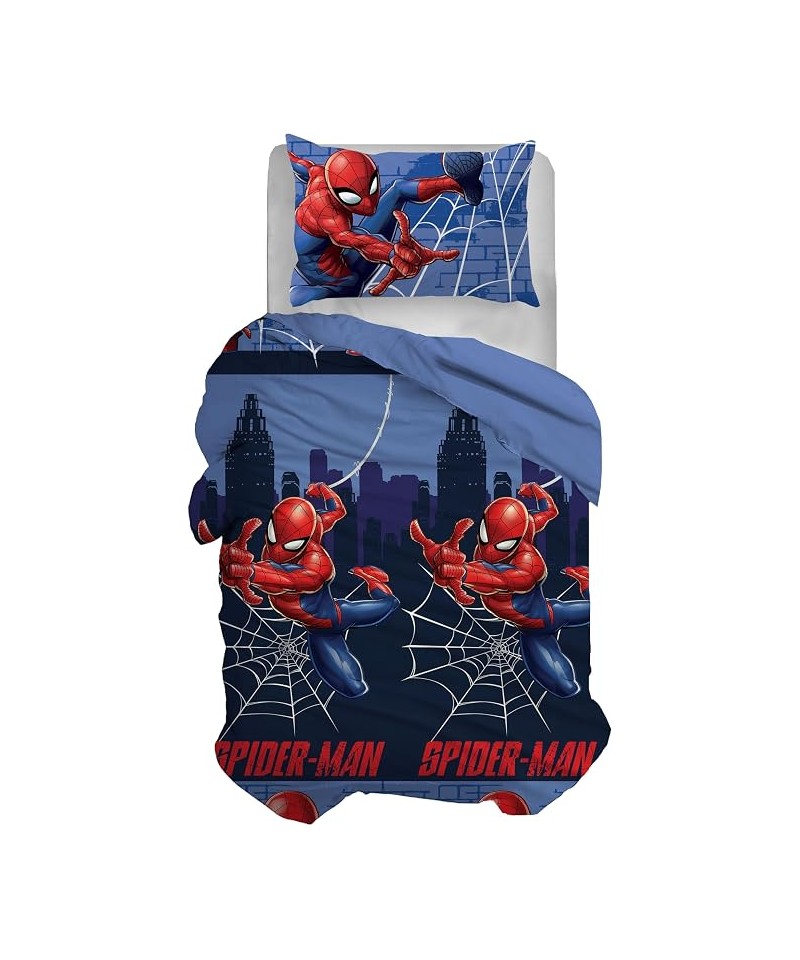 Parure Copripiumino Singolo Spiderman - Hermet
