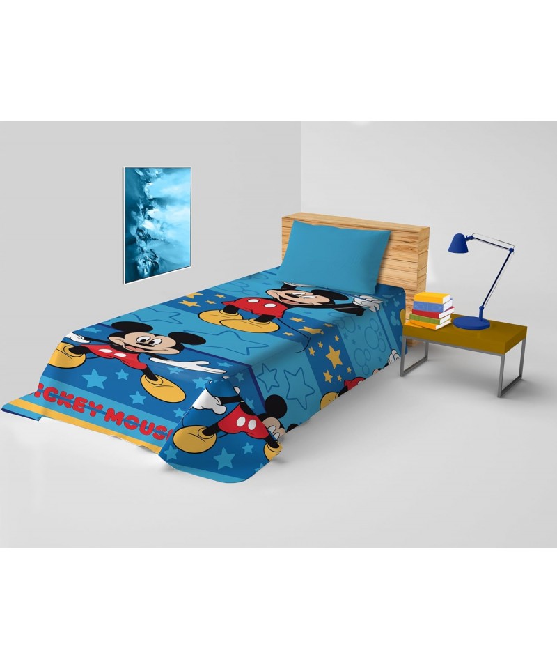 Copriletto Singolo Mickey Mouse Disney HERMET