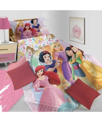 Copriletto Trapuntato Singolo Principesse Disney HERMET