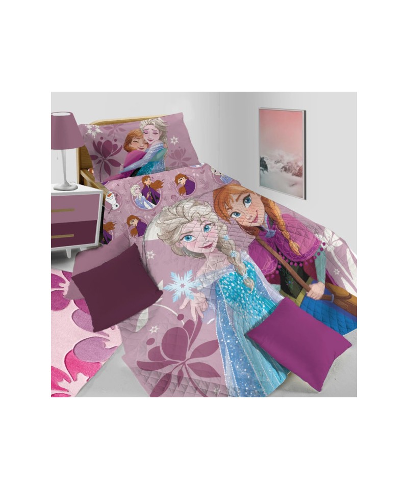 Copriletto Trapuntato Singolo Frozen Disney HERMET