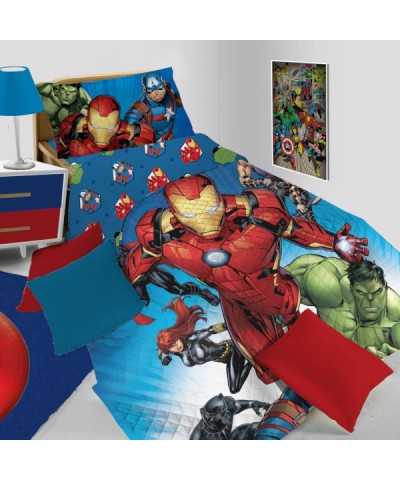 Copriletto Trapuntato Singolo Avengers HERMET