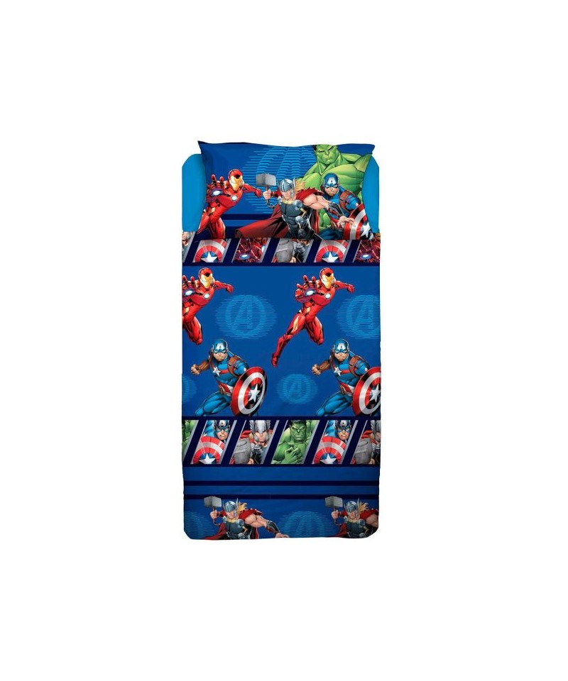 Completo Letto Singolo Avengers - Marvel