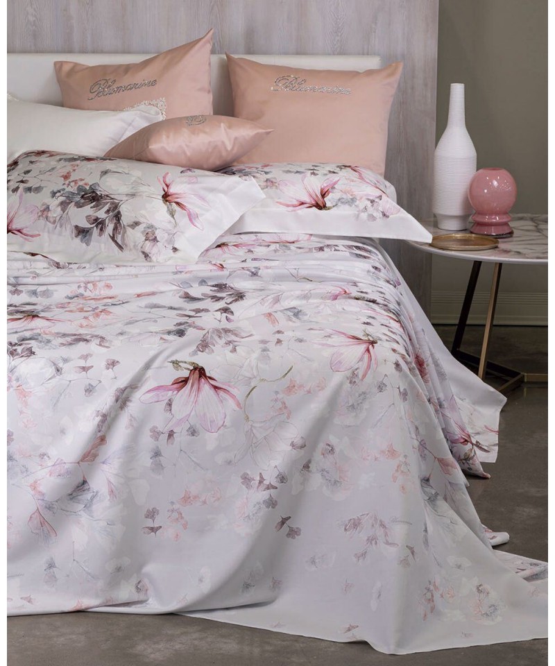 Copriletto Magnolia Matrimoniale Cipria - Blumarine