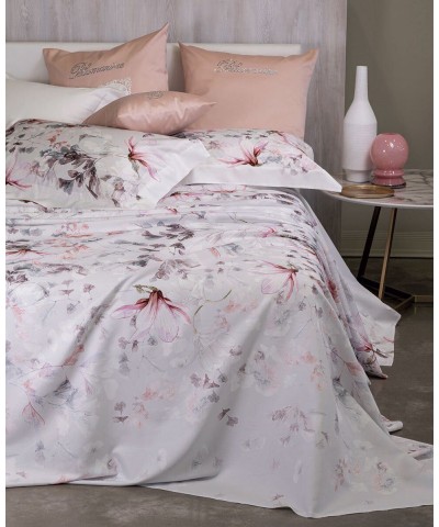 Copriletto Magnolia Matrimoniale Cipria - Blumarine