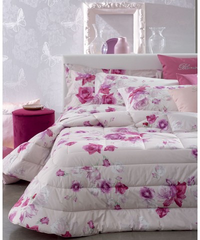 Copriletto Trapuntato Rose Matrimoniale - Blumarine