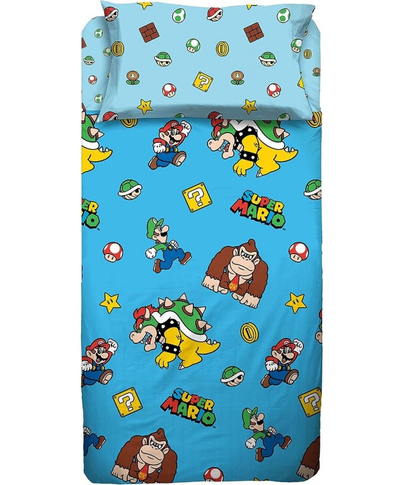 Completo Letto Singolo Super Mario - HERMET
